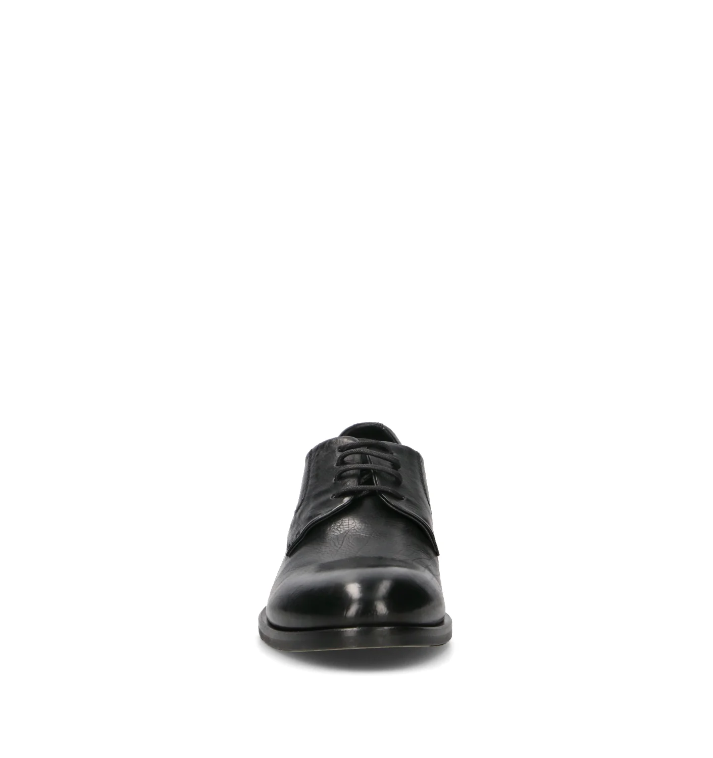 HUNDRED 100 Stringata donna nera in pelle - Image 3