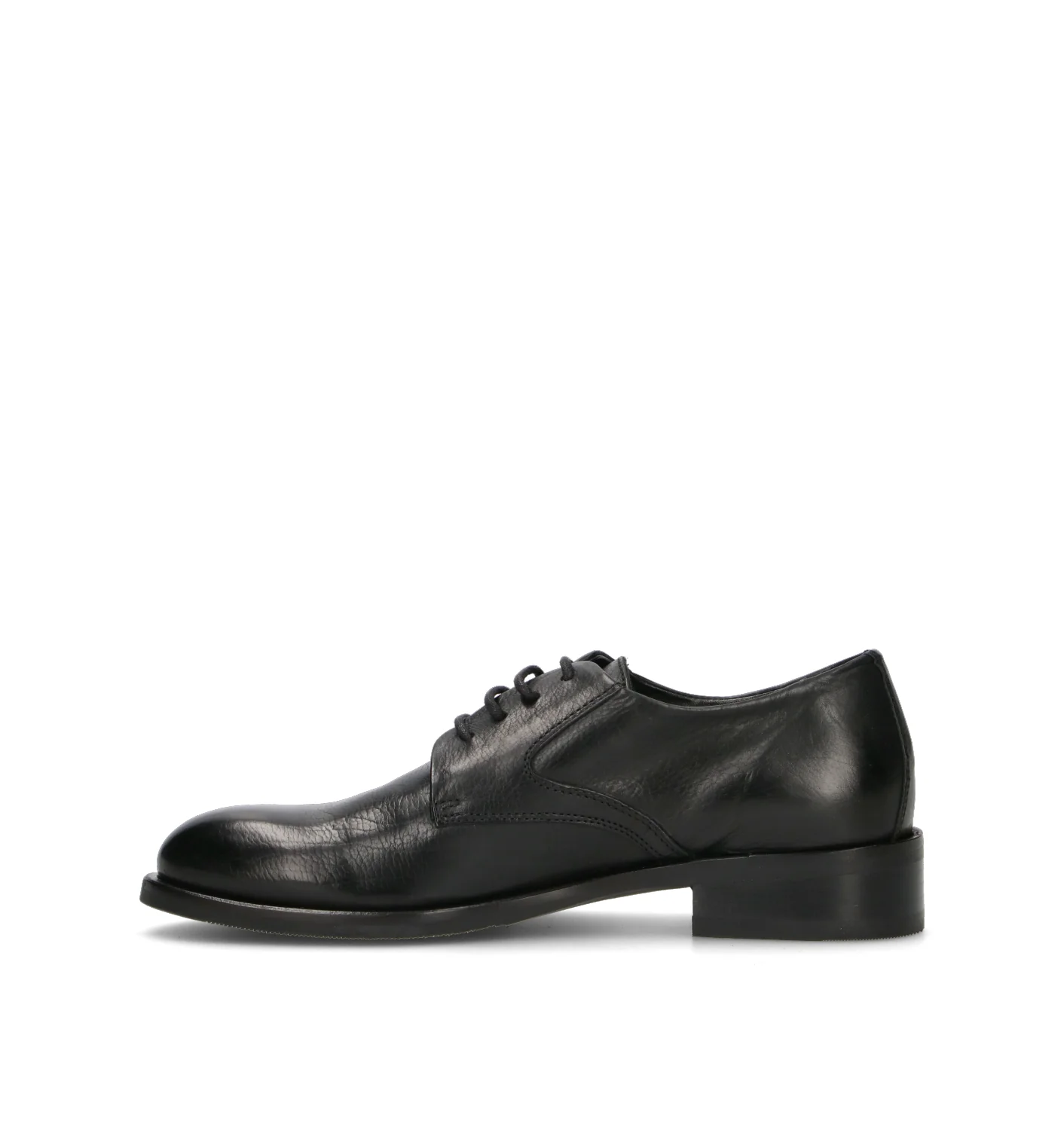 HUNDRED 100 Stringata donna nera in pelle - Image 4