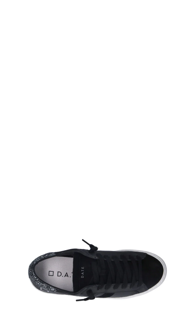 D.A.T.E. - HILL LOW Sneaker donna nera in suede - Image 5