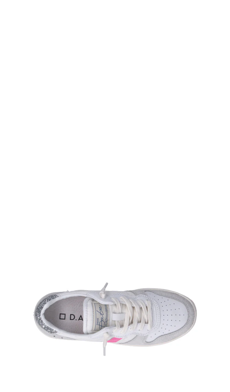 D.A.T.E. COURT SHINY Sneaker donna bianca/fucsia - Image 5
