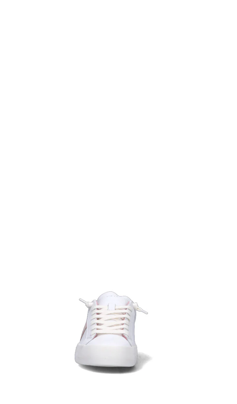 D.A.T.E. HILL LOW Sneaker donna bianca/rosa in pelle - Image 3