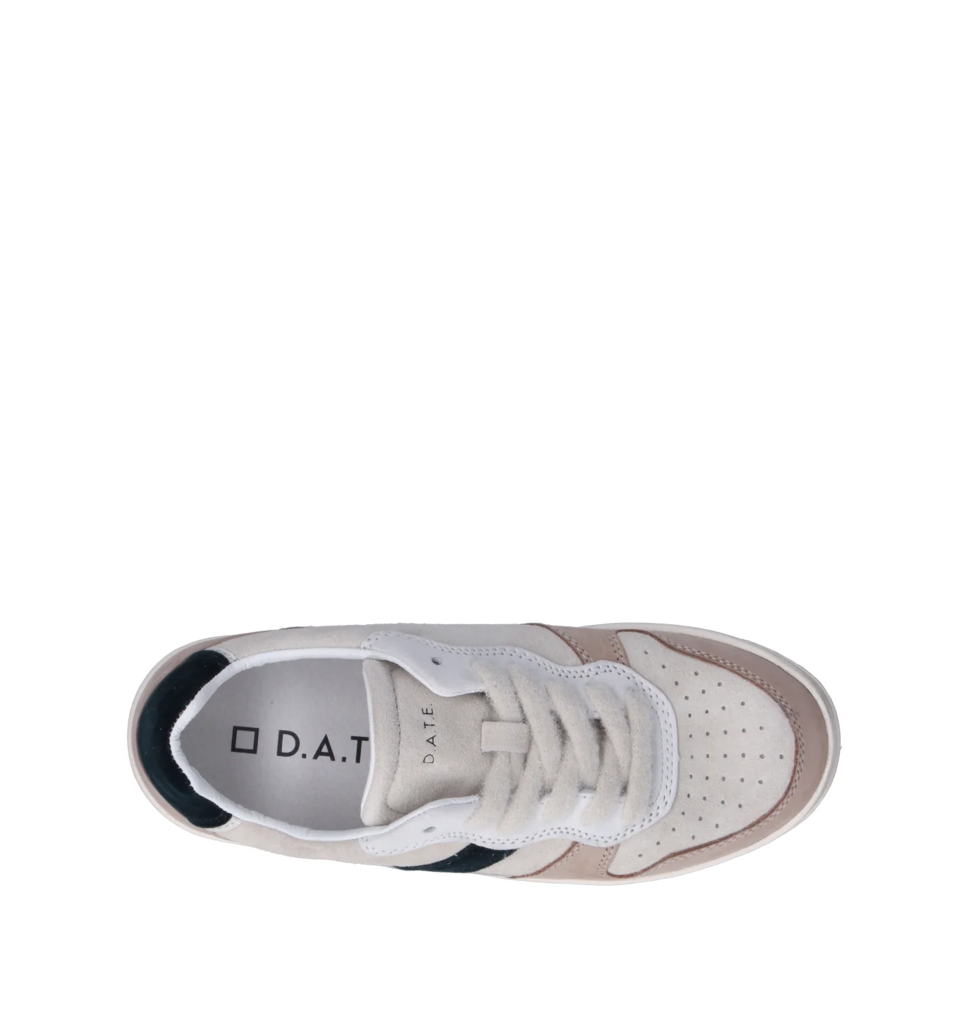 D.A.T.E. Sneaker donna panna in suede - Image 5
