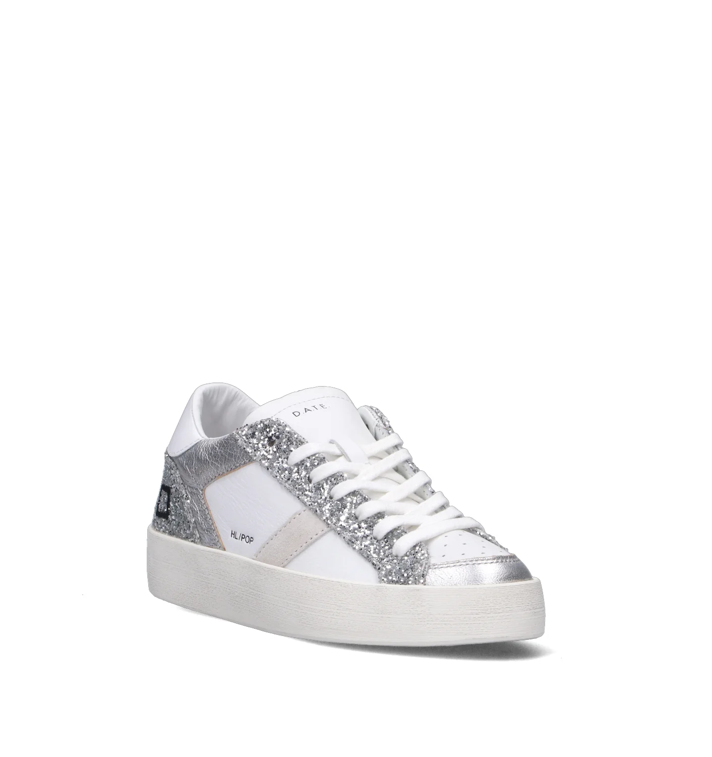 D.A.T.E. Sneaker donna bianca/argento - Image 2