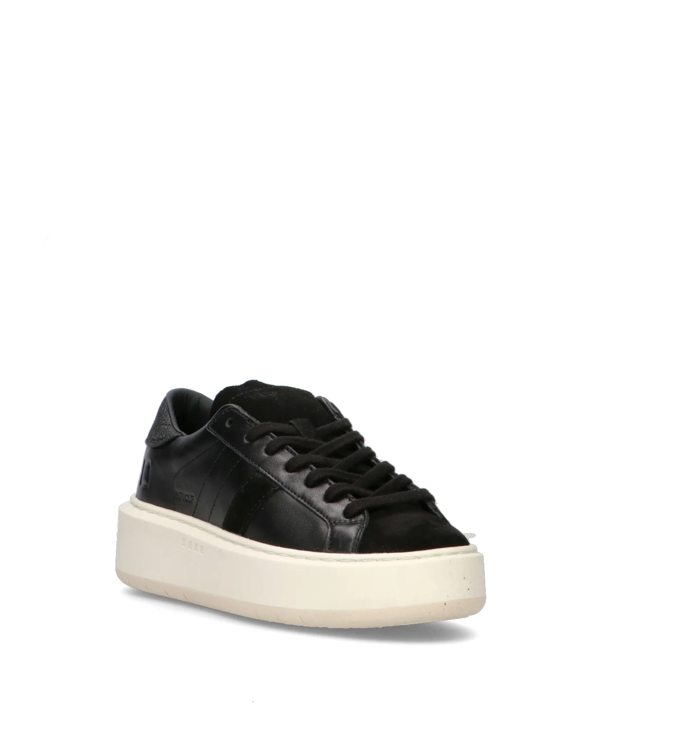 D.A.T.E. Sneaker donna nera in pelle - Image 2