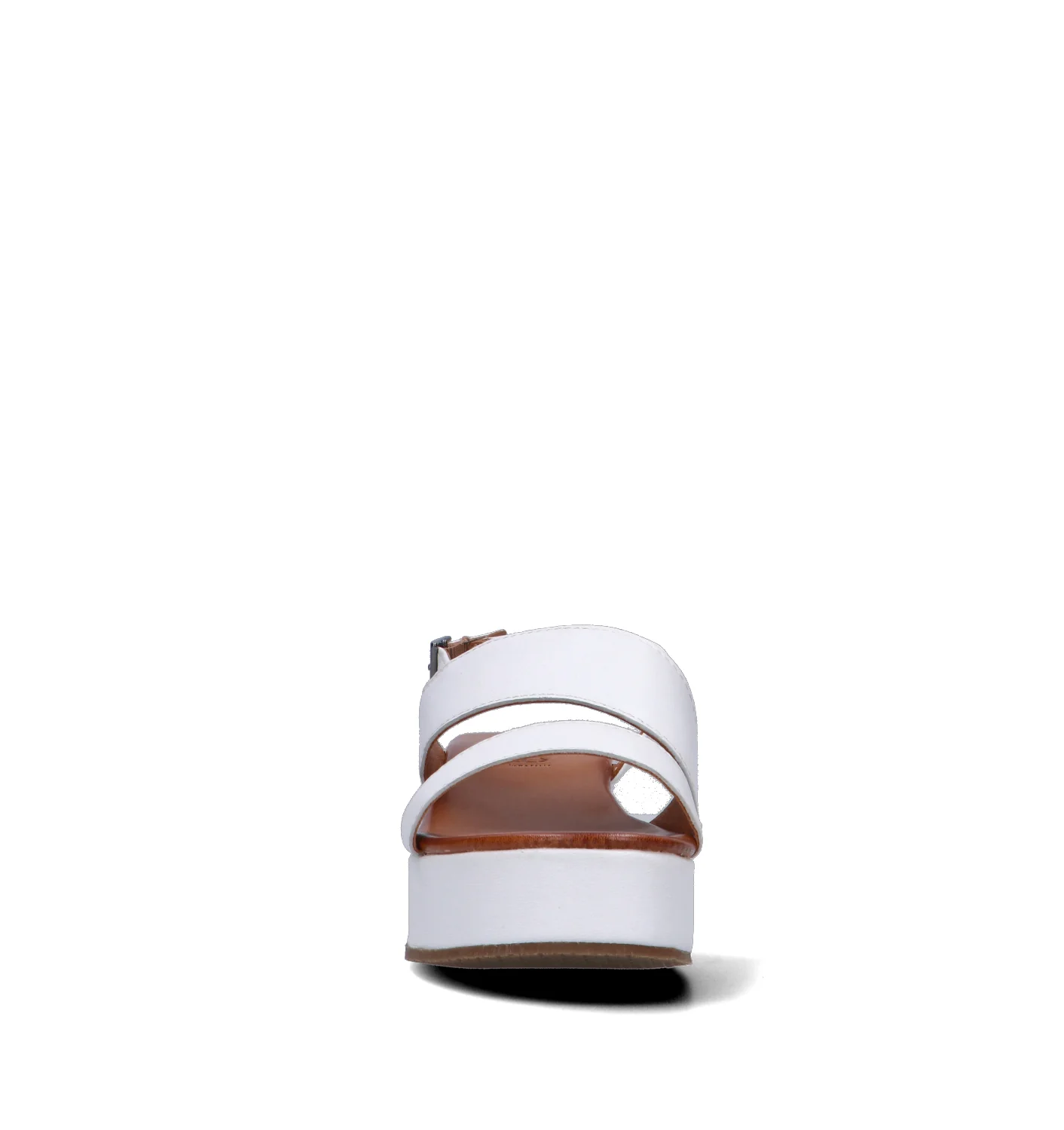 VUEVA Sandalo donna bianco in pelle - Image 3