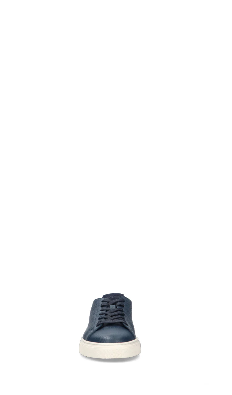 WOOLRICH Sneaker uomo blu in pelle - Image 3