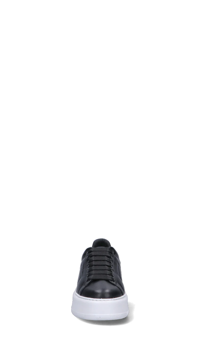 WOOLRICH Sneaker donna nera in pelle - Image 3