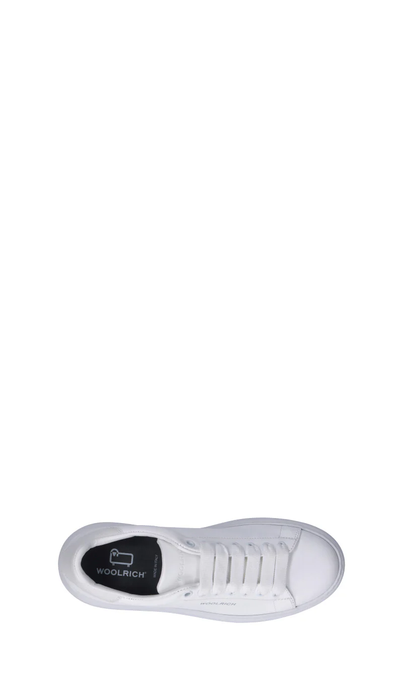 WOOLRICH Sneaker donna bianca in pelle - Image 5