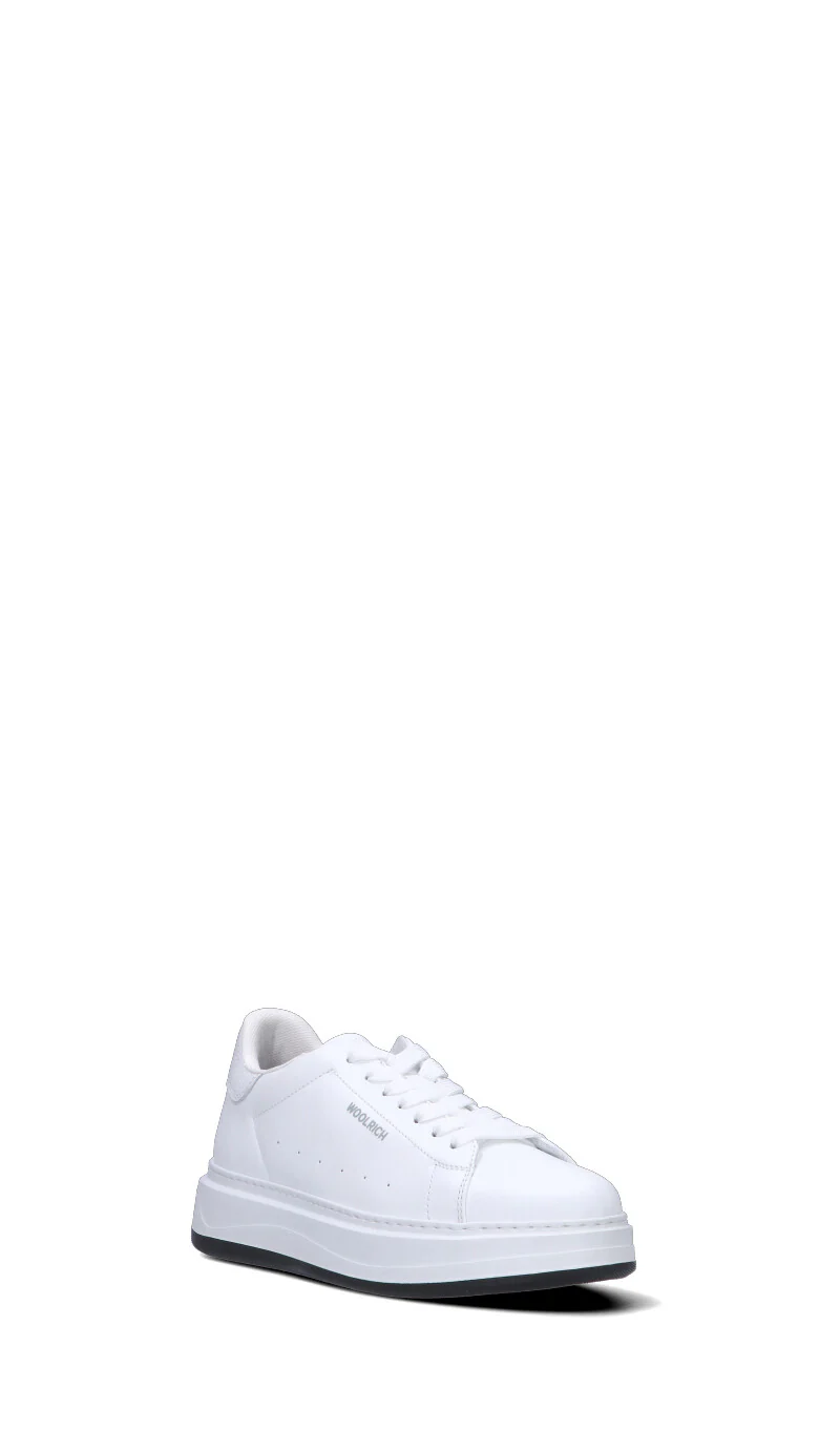 WOOLRICH Sneaker donna bianca in pelle - Image 2
