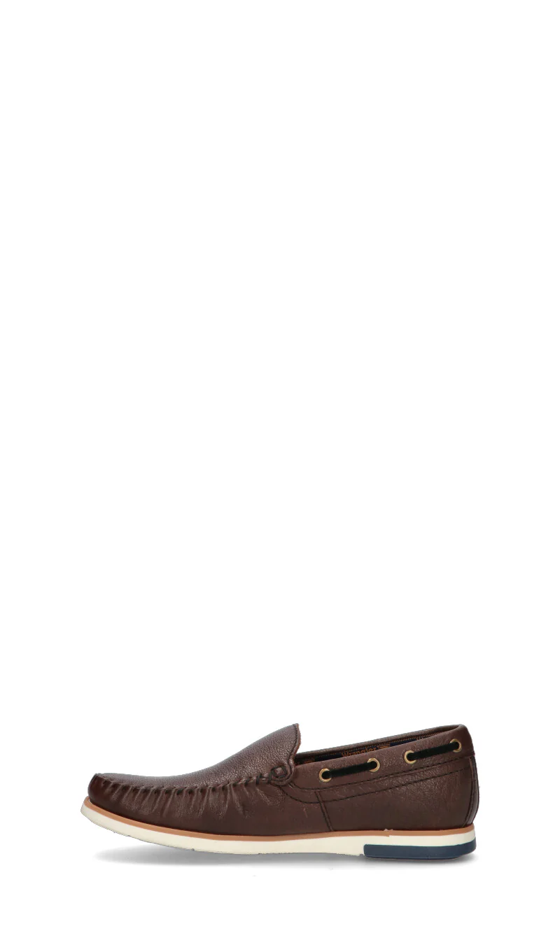 WRANGLER Mocassino uomo marrone in pelle - Image 4