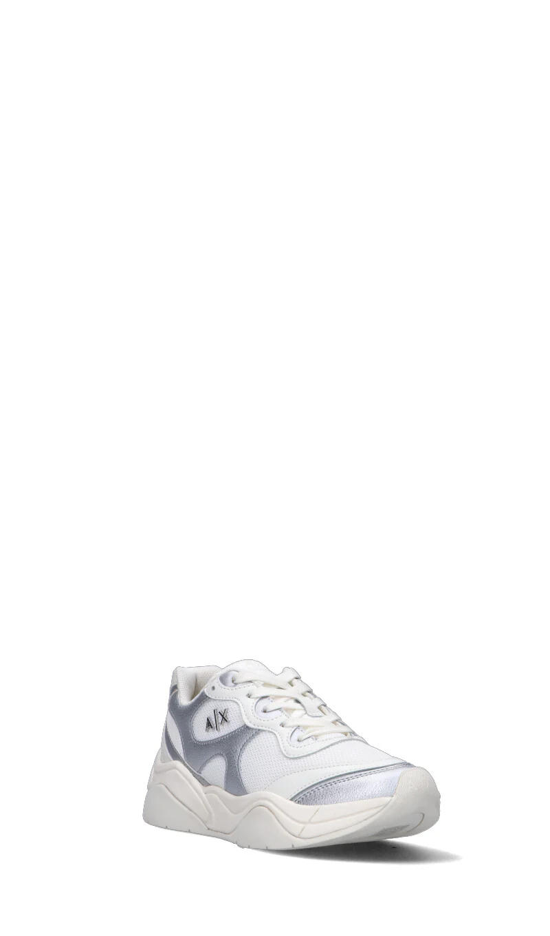 ARMANI EXCHANGE Sneaker donna bianca/argento - Image 2