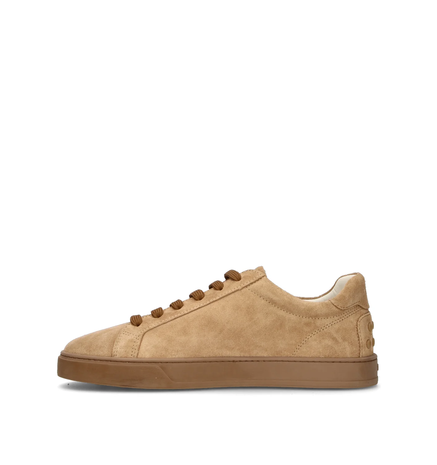 TODS Sneaker uomo beige in suede - Image 4