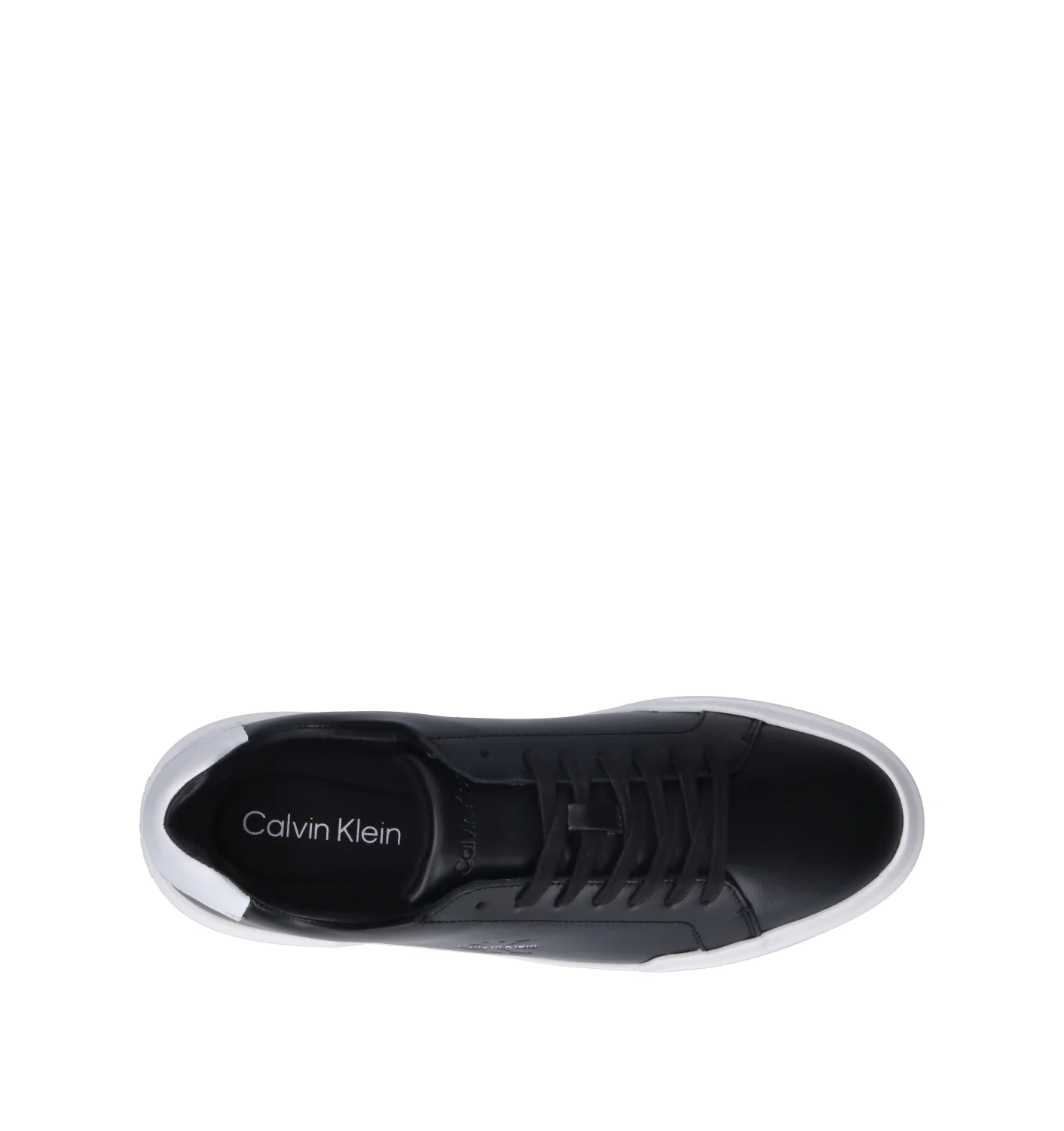 CALVIN KLEIN JEANS Sneaker uomo nera in pelle - Image 5