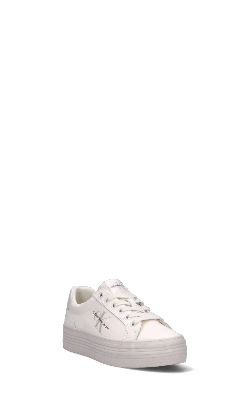 CALVIN KLEIN JEANS Sneaker donna panna in suede - Image 2