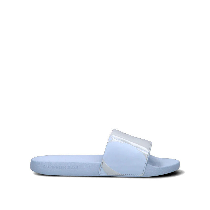CALVIN KLEIN Ciabatta donna azzurra