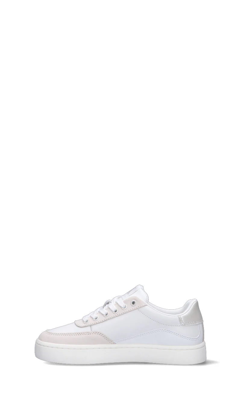 CALVIN KLEIN JEANS Sneaker donna bianca/panna in pelle - Image 4