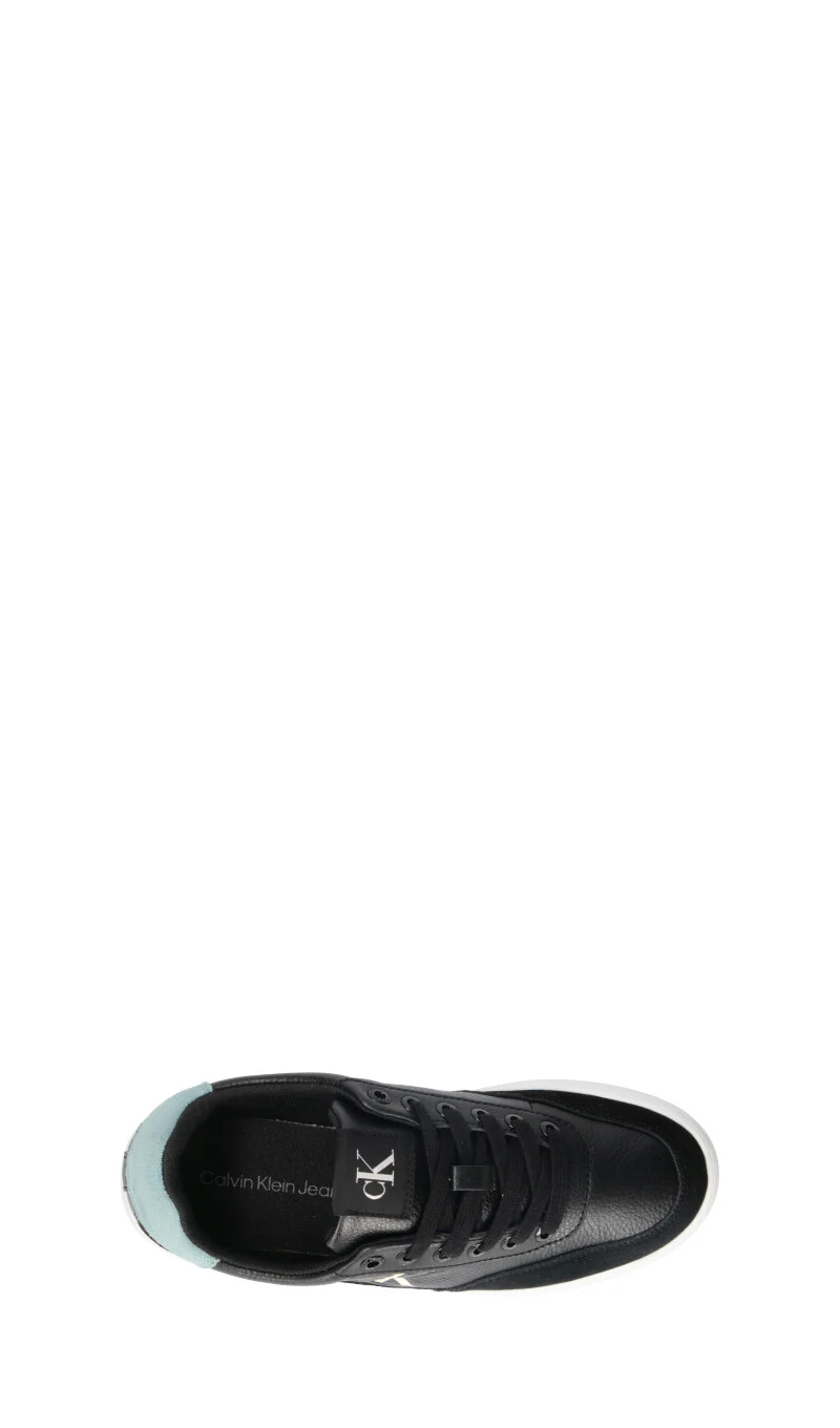 CALVIN KLEIN JEANS Sneaker donna nera in pelle - Image 5