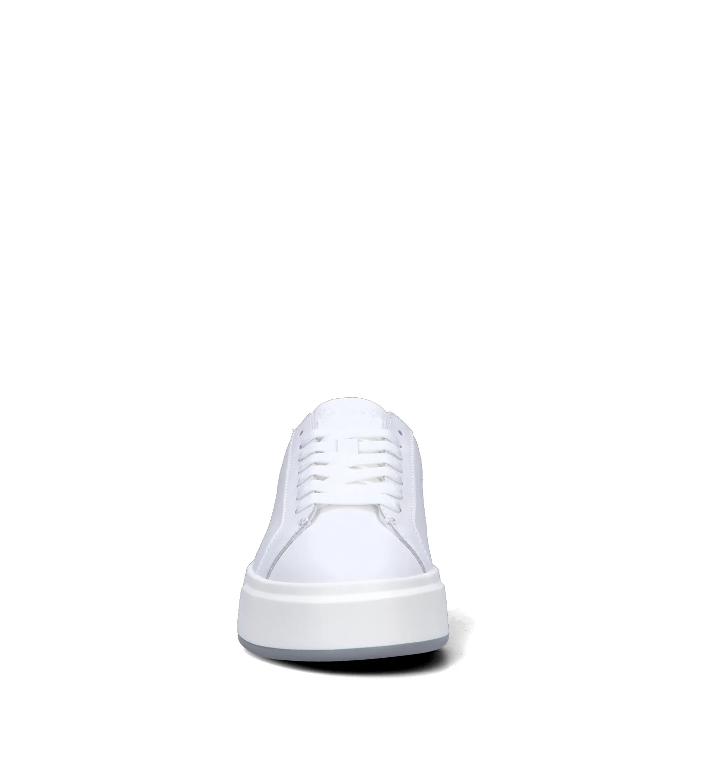 CALVIN KLEIN Sneaker donna bianca in pelle - Image 3