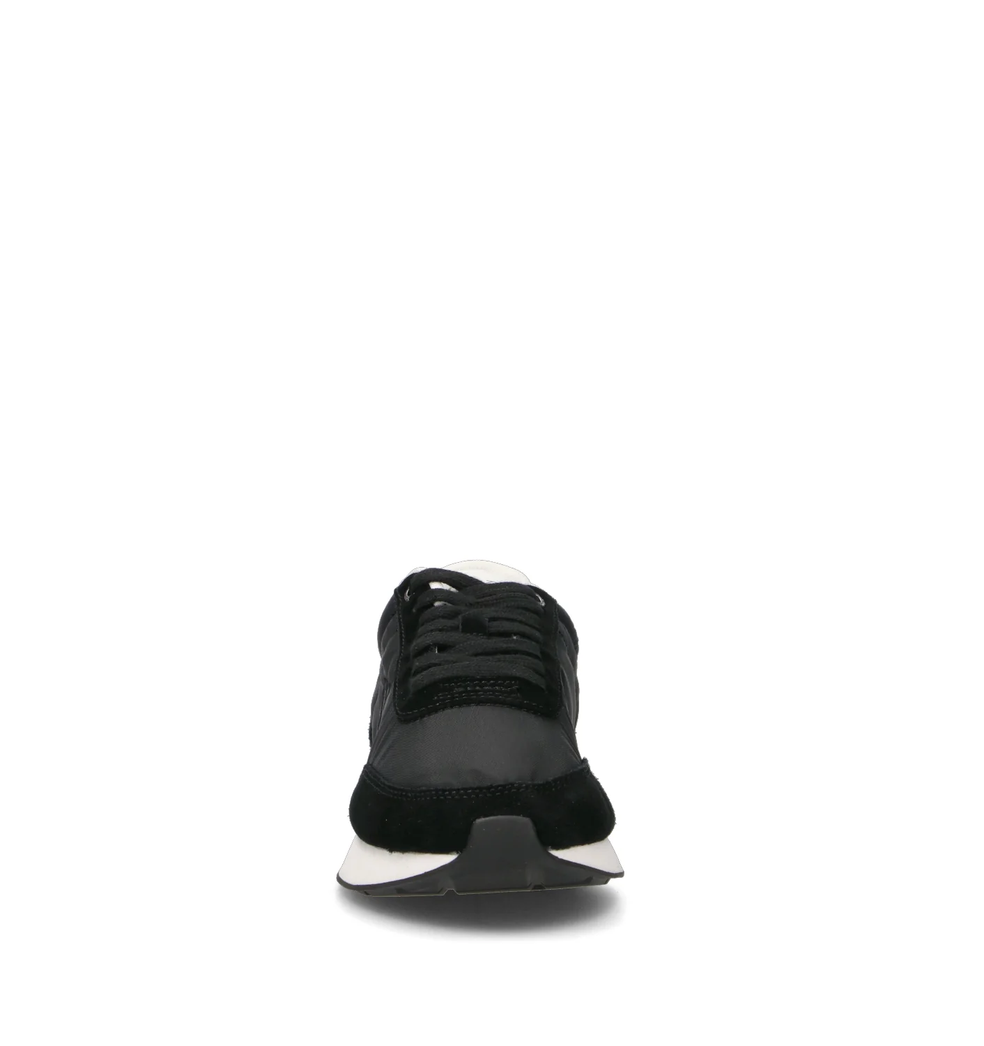 CALVIN KLEIN JEANS Sneaker donna nera in suede - Image 3