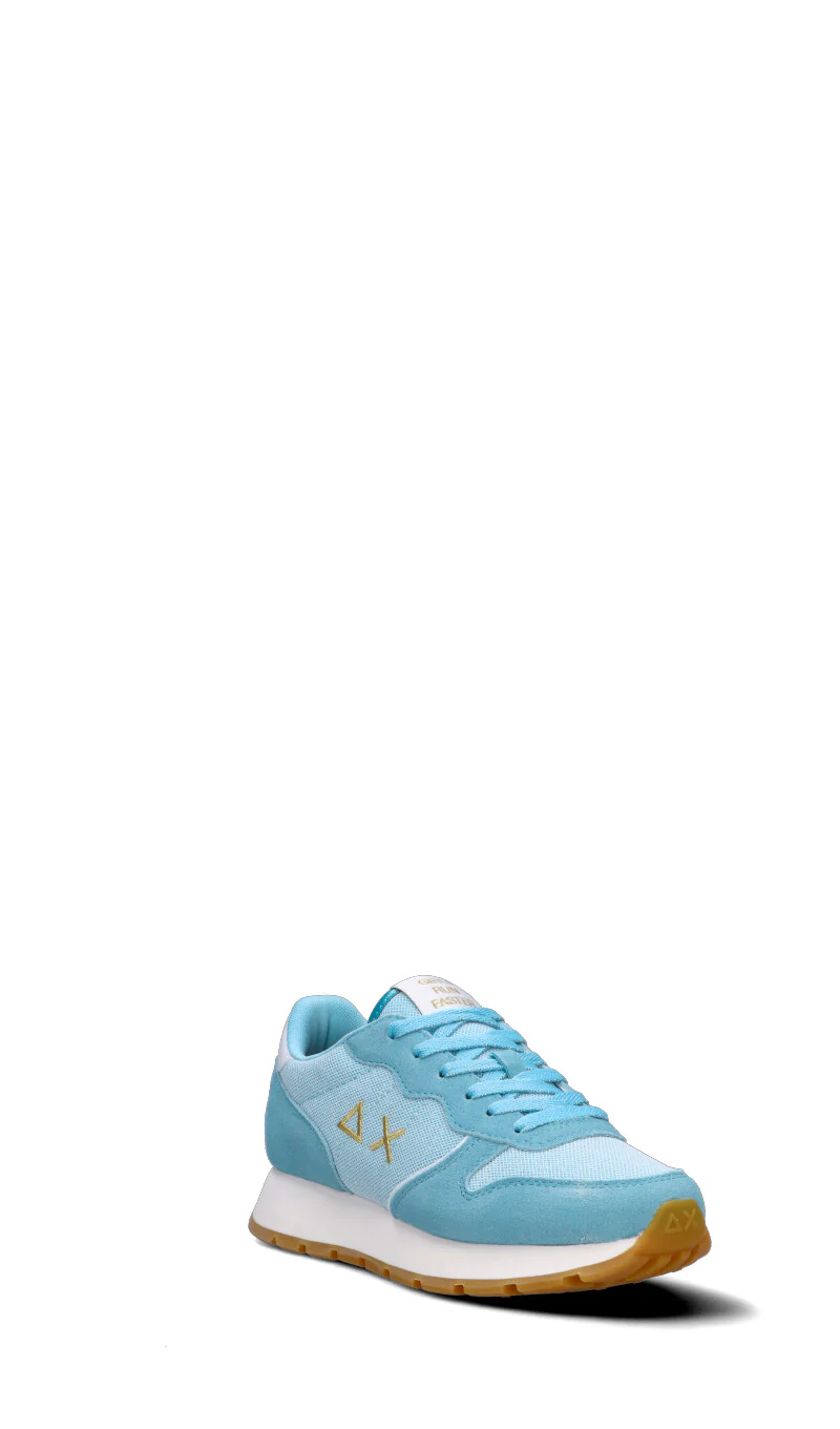 SUN68 Sneaker donna azzurra in suede - Image 2