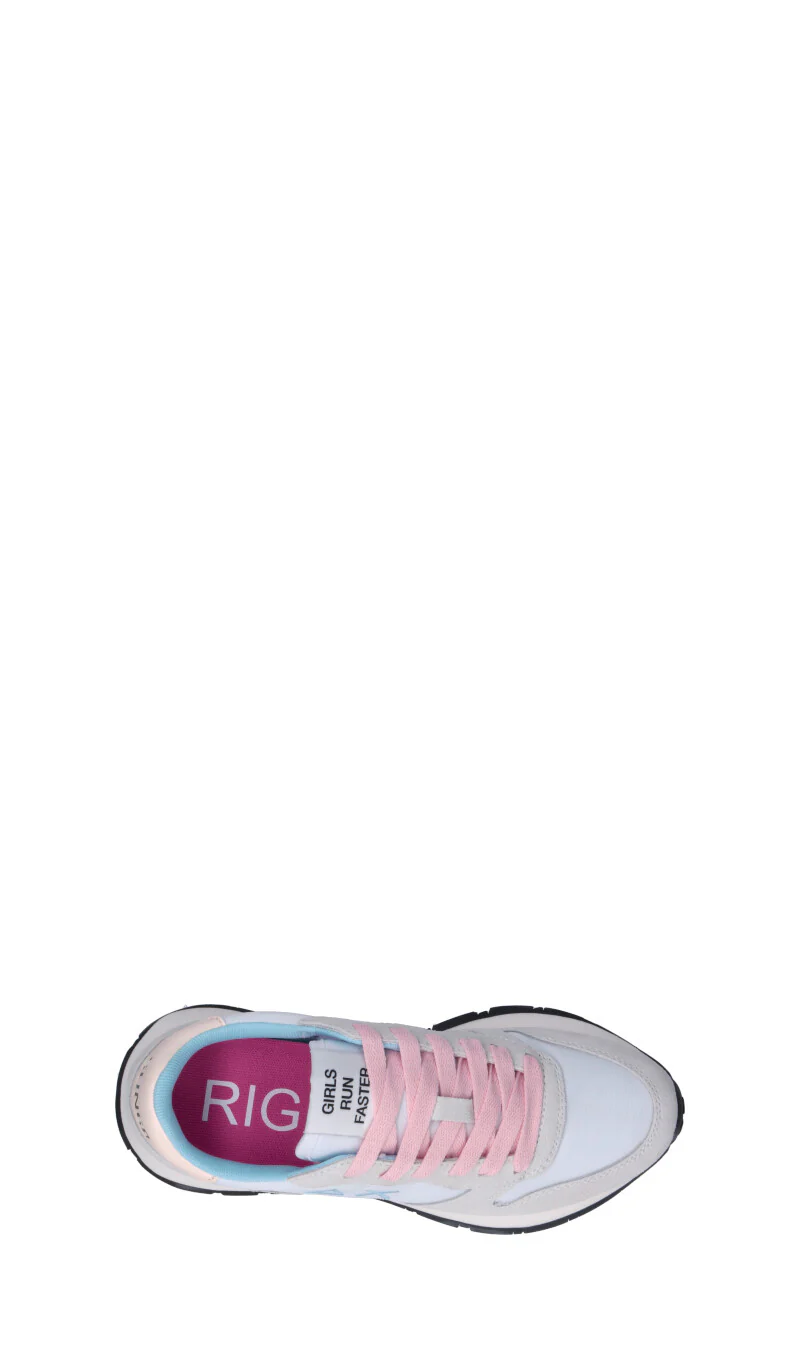 SUN68 Sneaker donna bianca in suede - Image 5