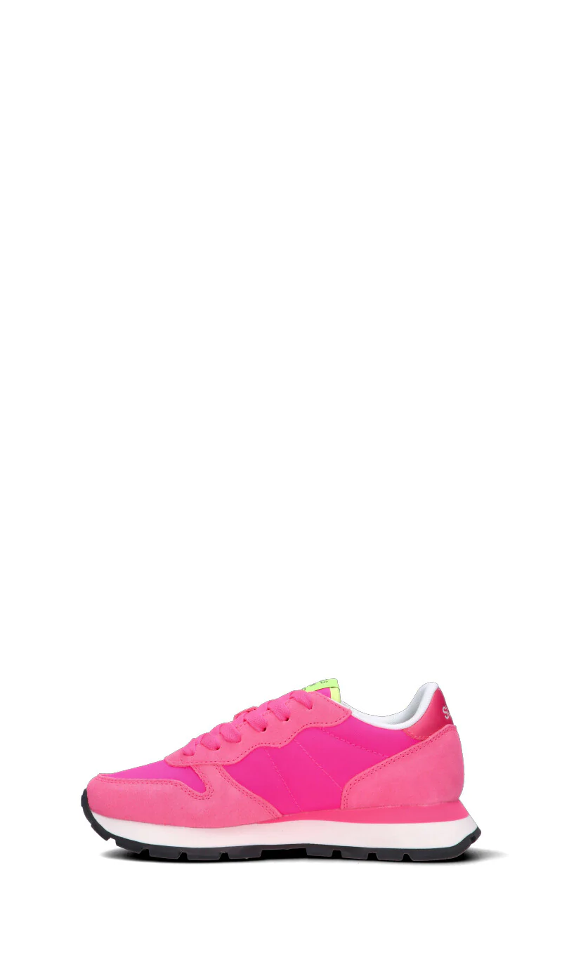 SUN68 Sneaker donna rosa in suede - Image 4