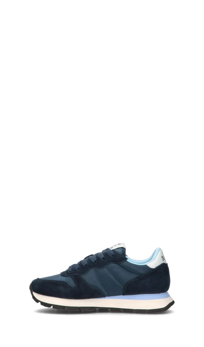 SUN68 Sneaker donna blu in suede - Image 4