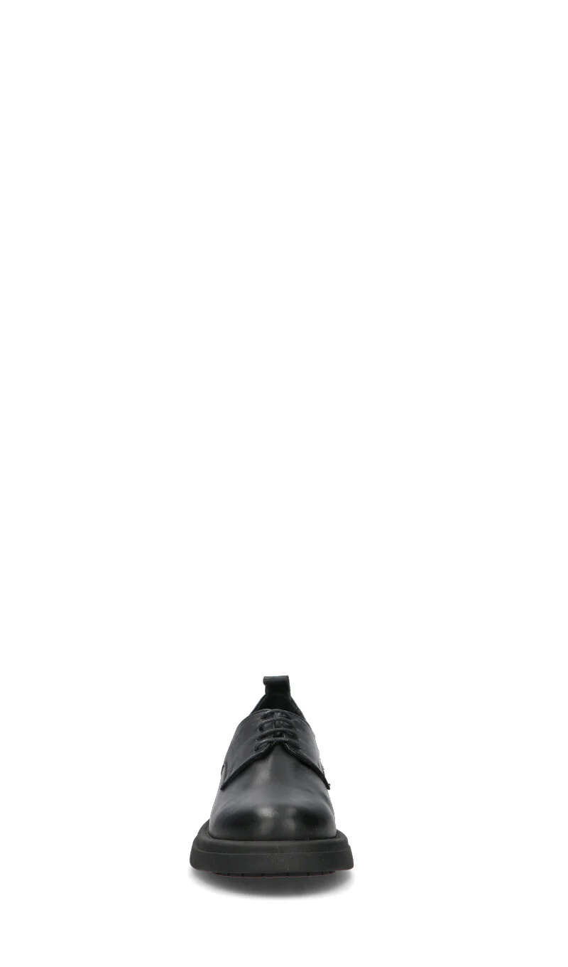 BUENO Stringata donna nera in pelle - Image 3