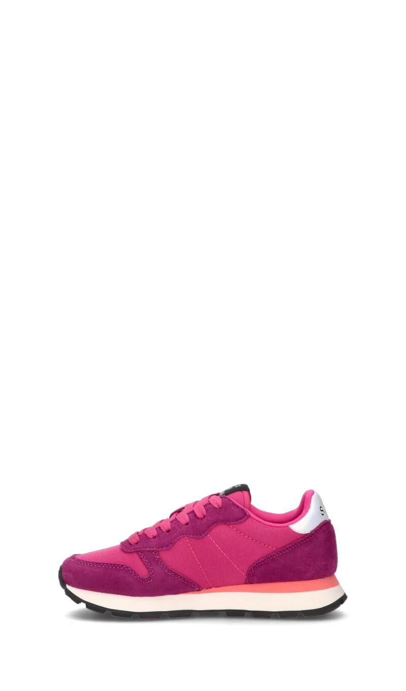 SUN68 Sneaker donna rosa e viola in suede - Image 4