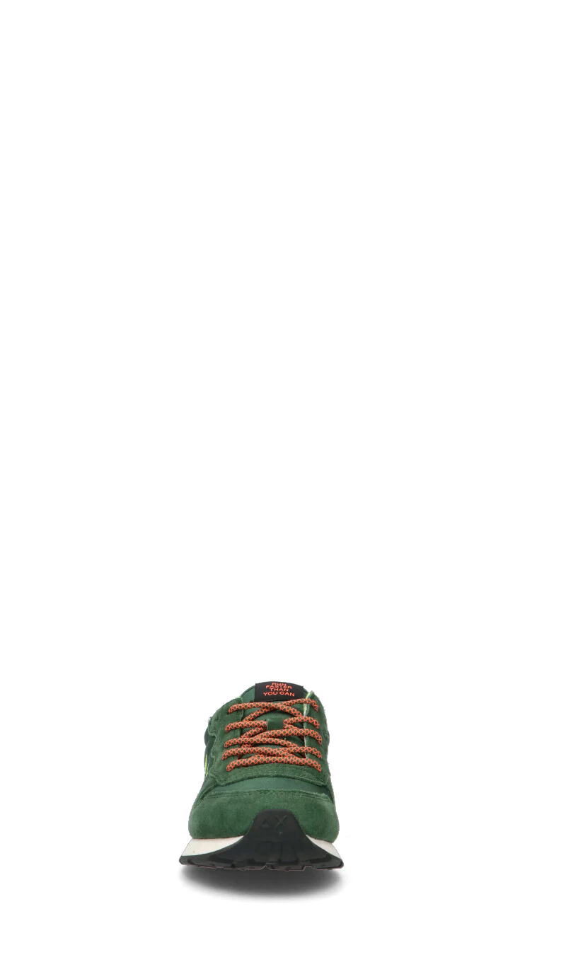 SUN68 Sneaker ragazzo/a verde in suede - Image 3
