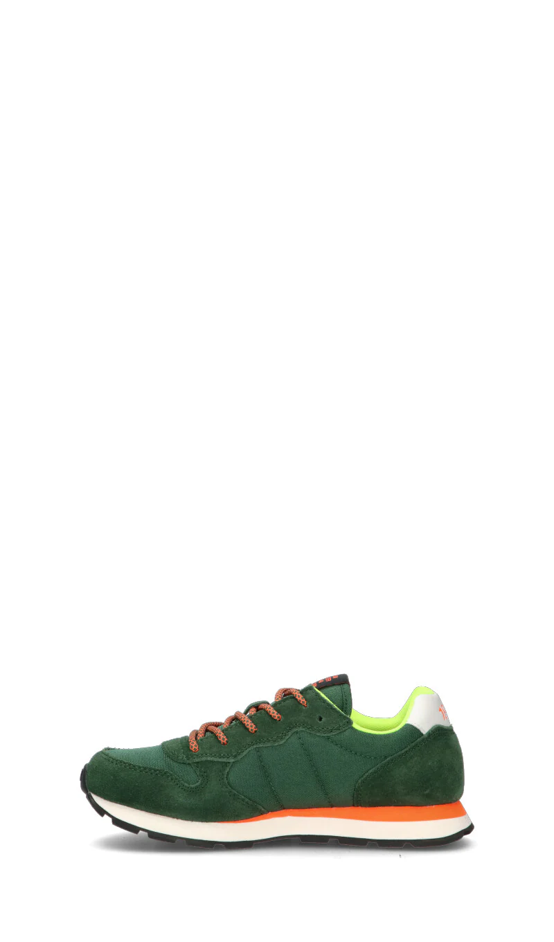 SUN68 Sneaker ragazzo/a verde in suede - Image 4