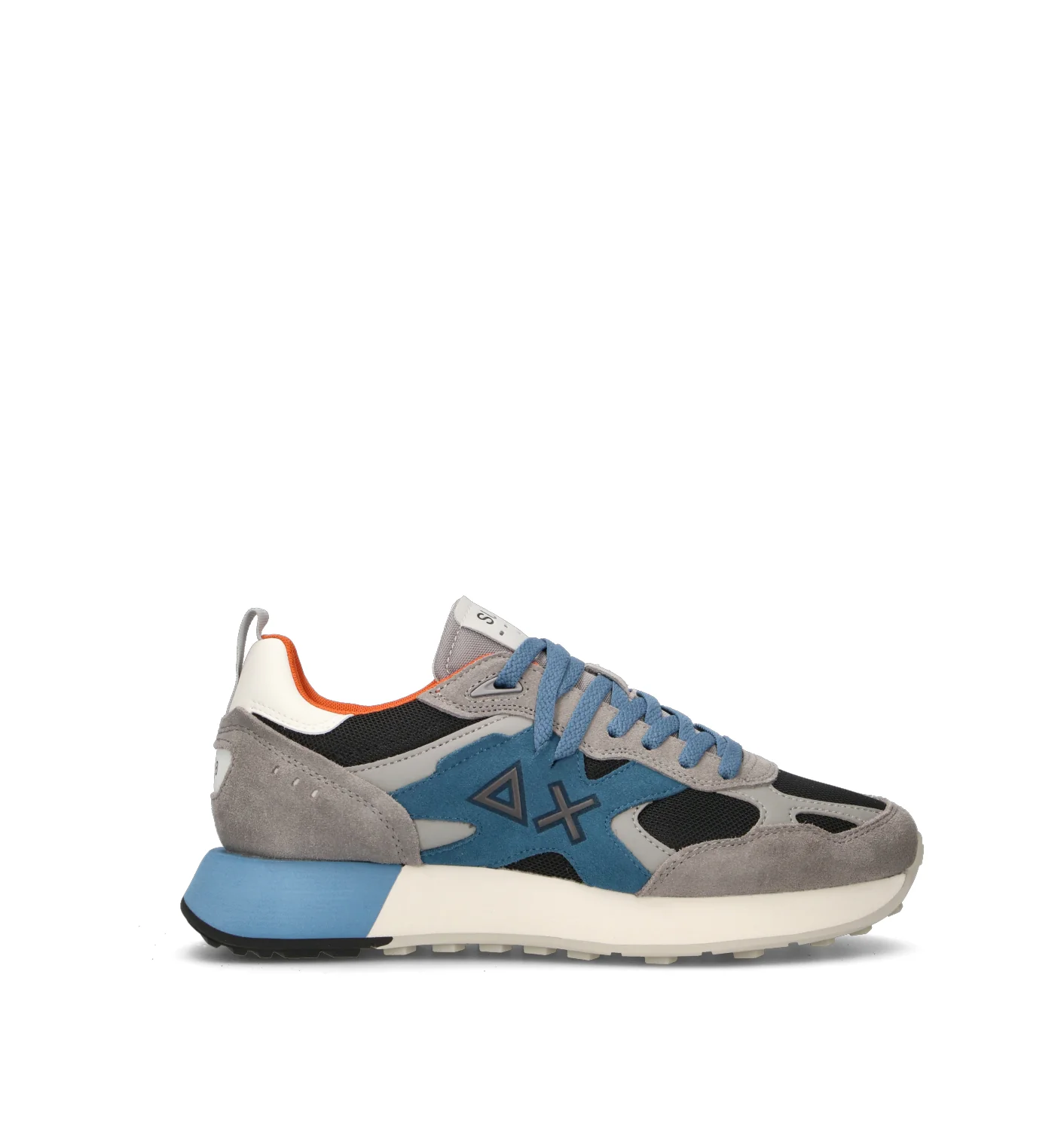 SUN68 Sneaker uomo grigia/azzurra
