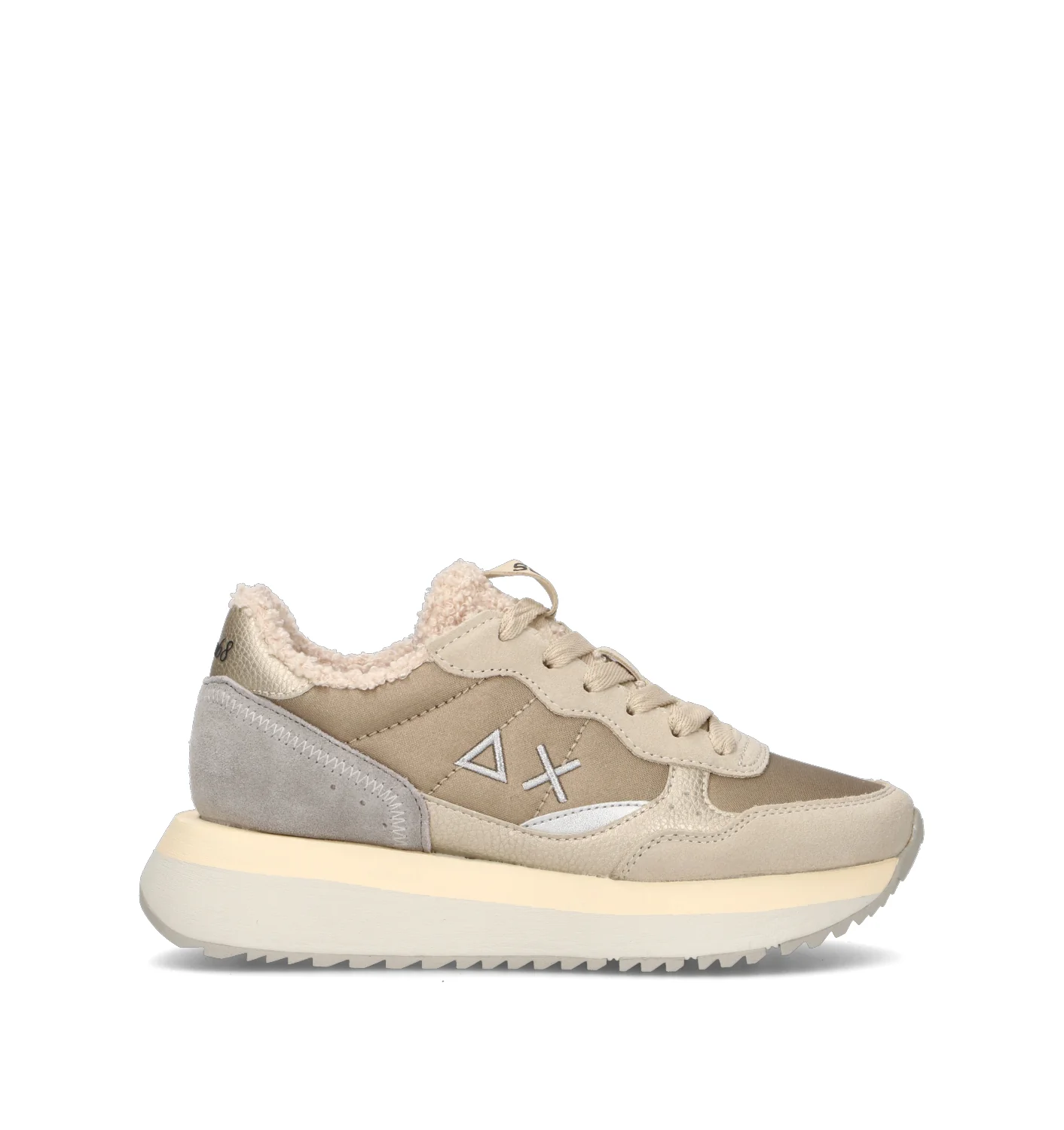 SUN68 Sneaker donna beige