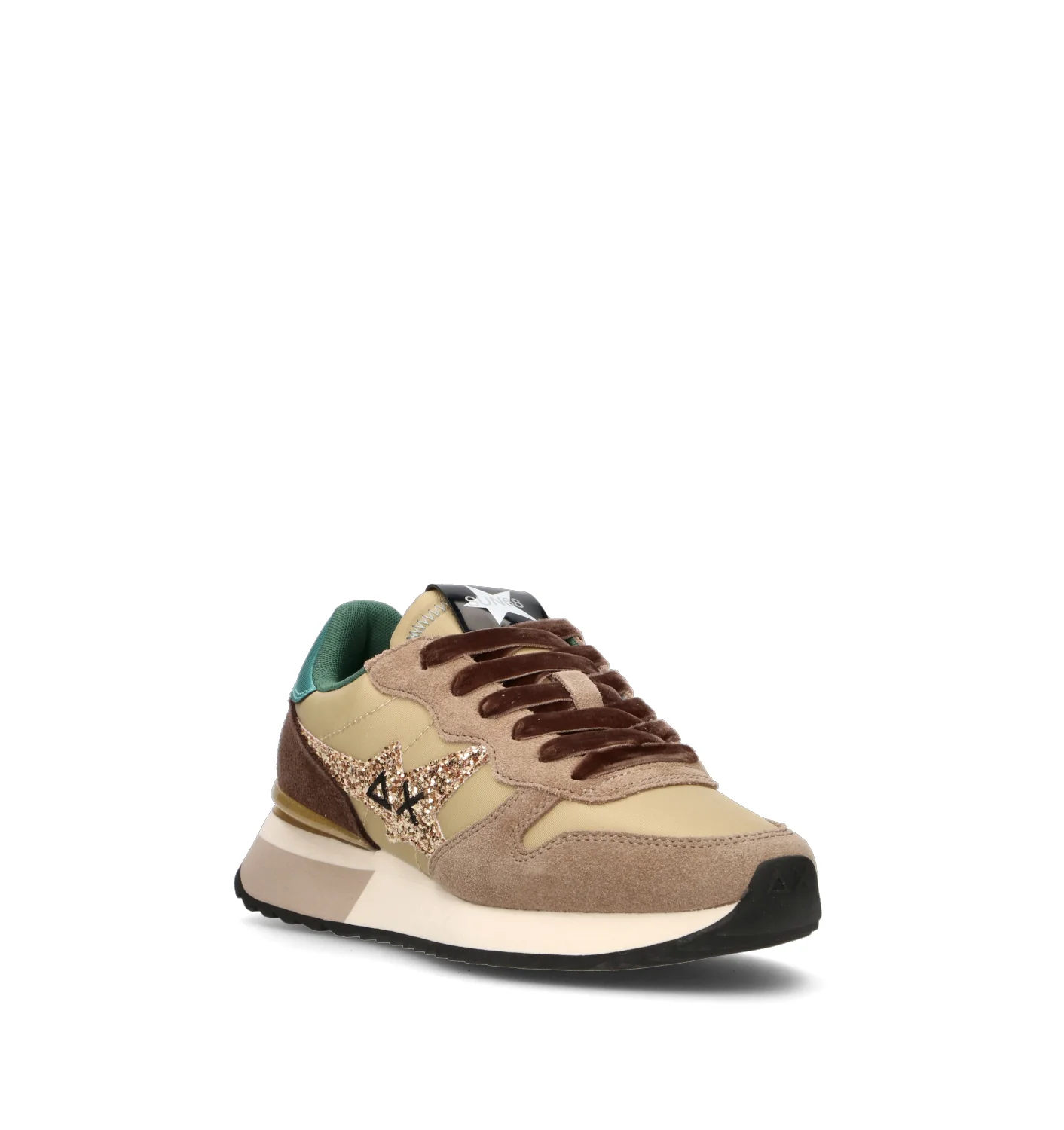 SUN68 Sneaker donna beige - Image 2