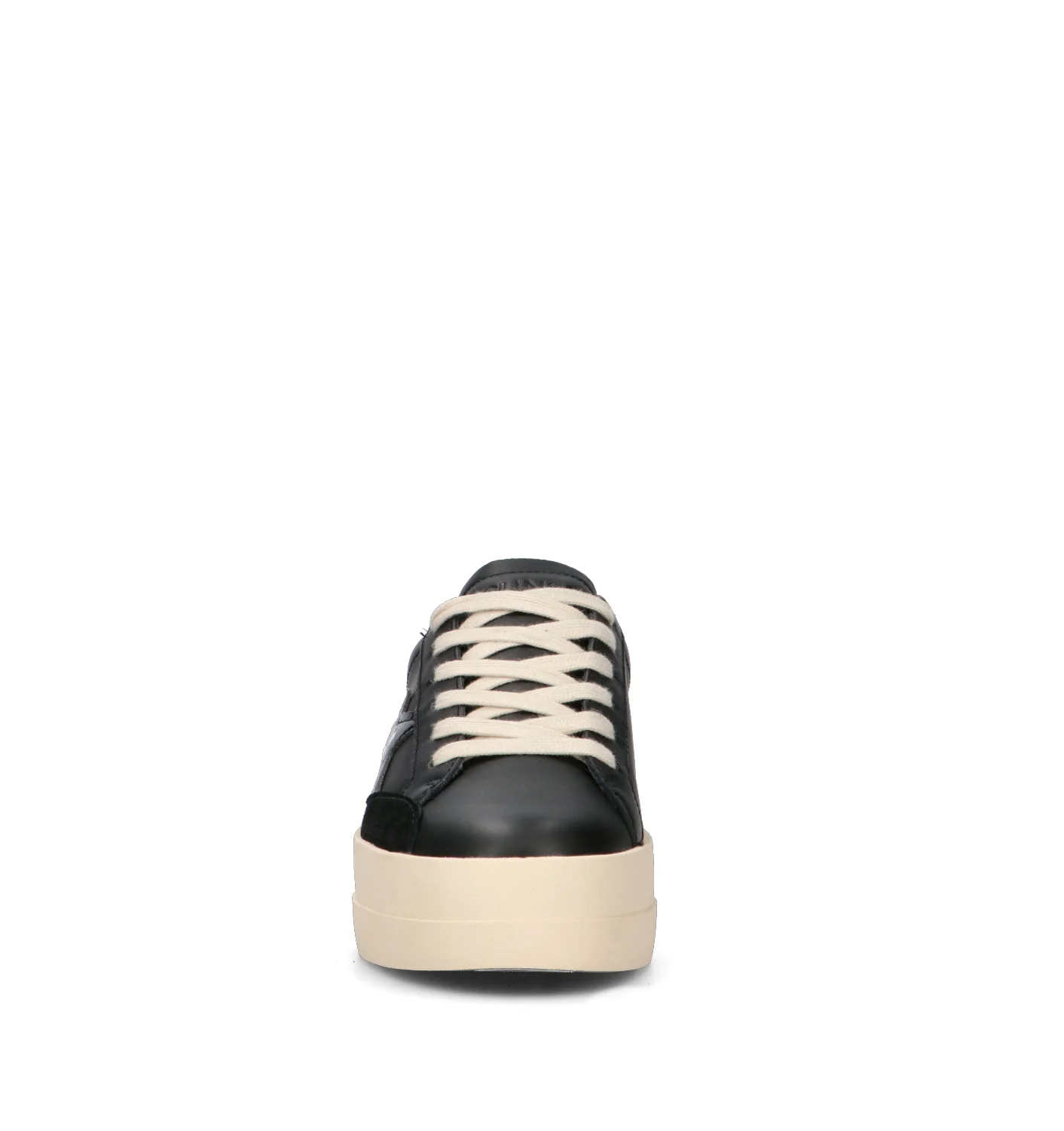 SUN68 Sneaker donna nera in pelle - Image 3