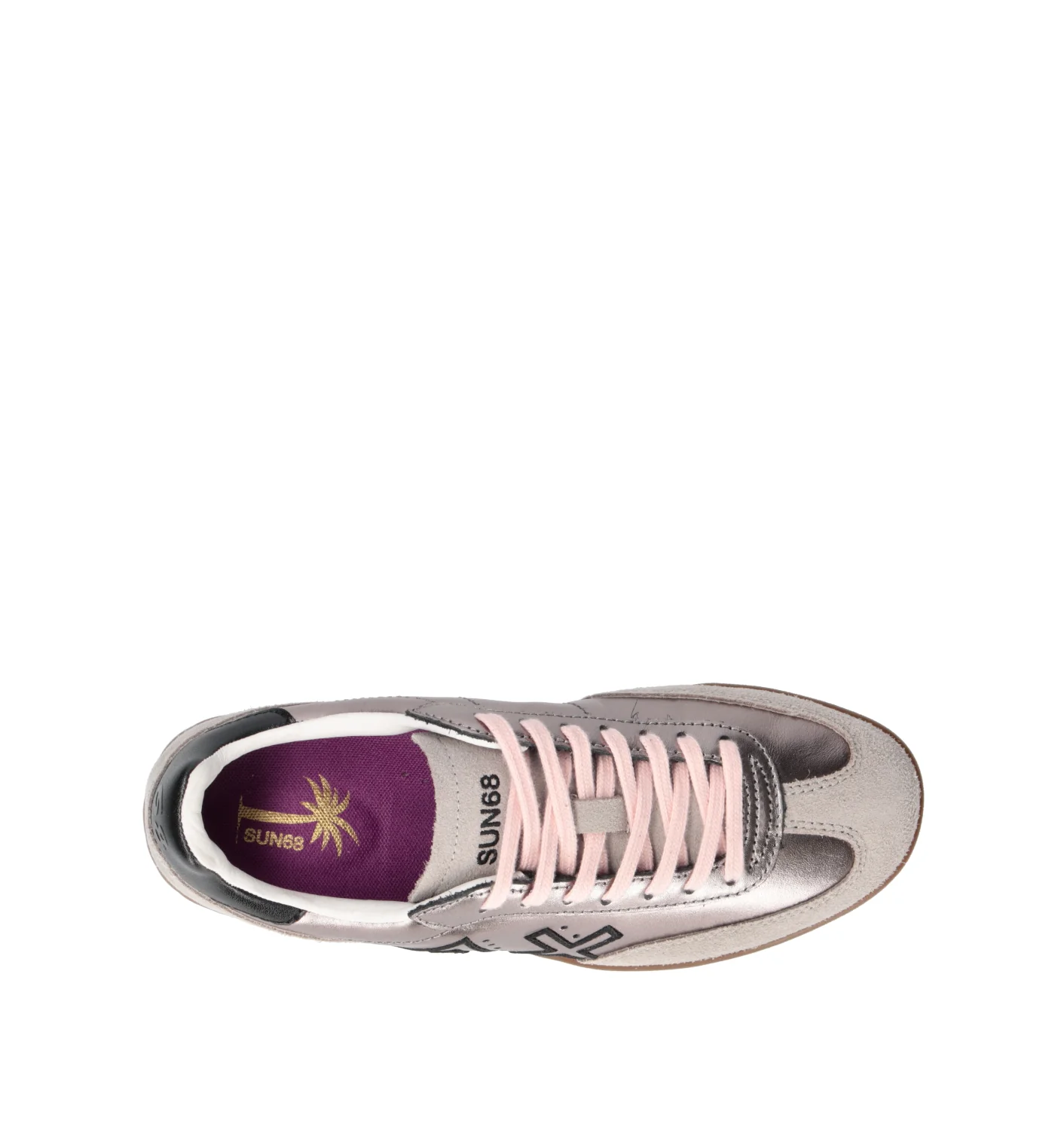 SUN68 Sneaker donna argento - Image 5