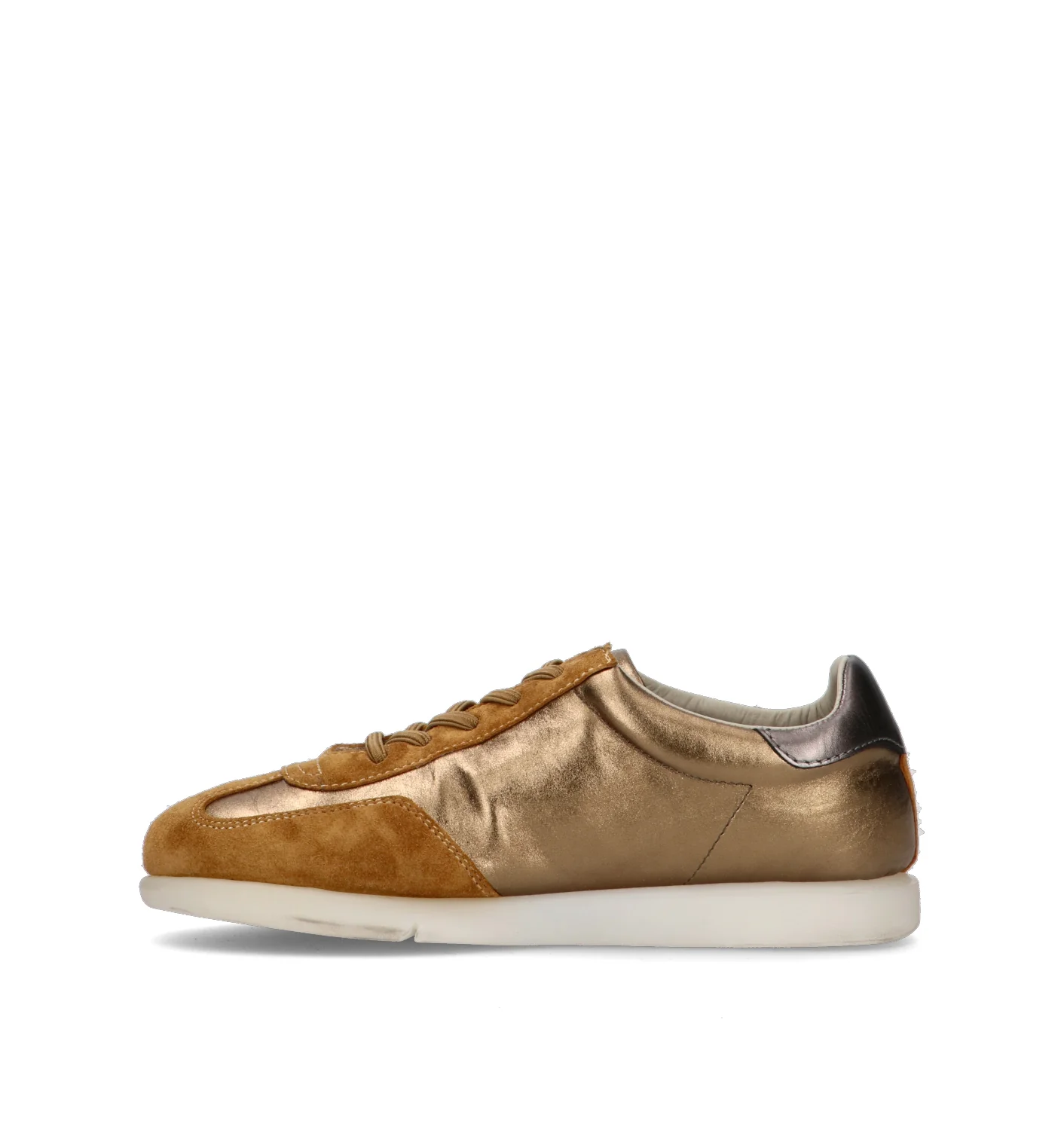 SAYDO Scarpa comfort donna oro in pelle - Image 4